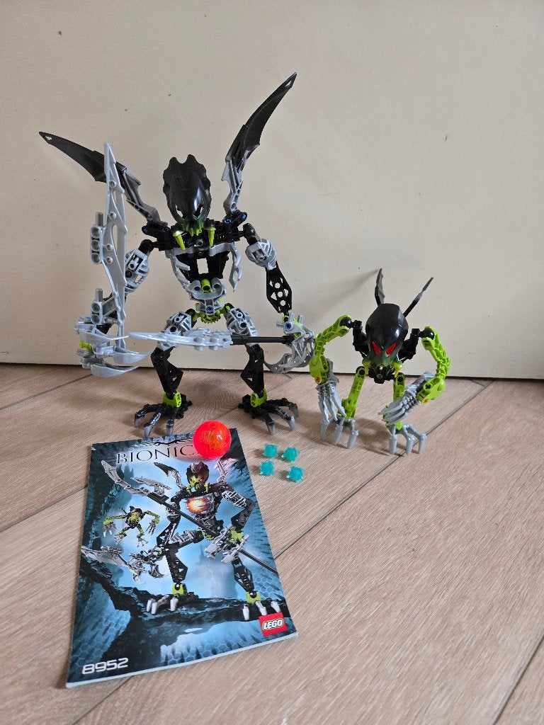 Lego Bionicle Mutran & Vican 8952, Bionicle, Compleet, Ophalen of Verzenden, Zo goed als nieuw