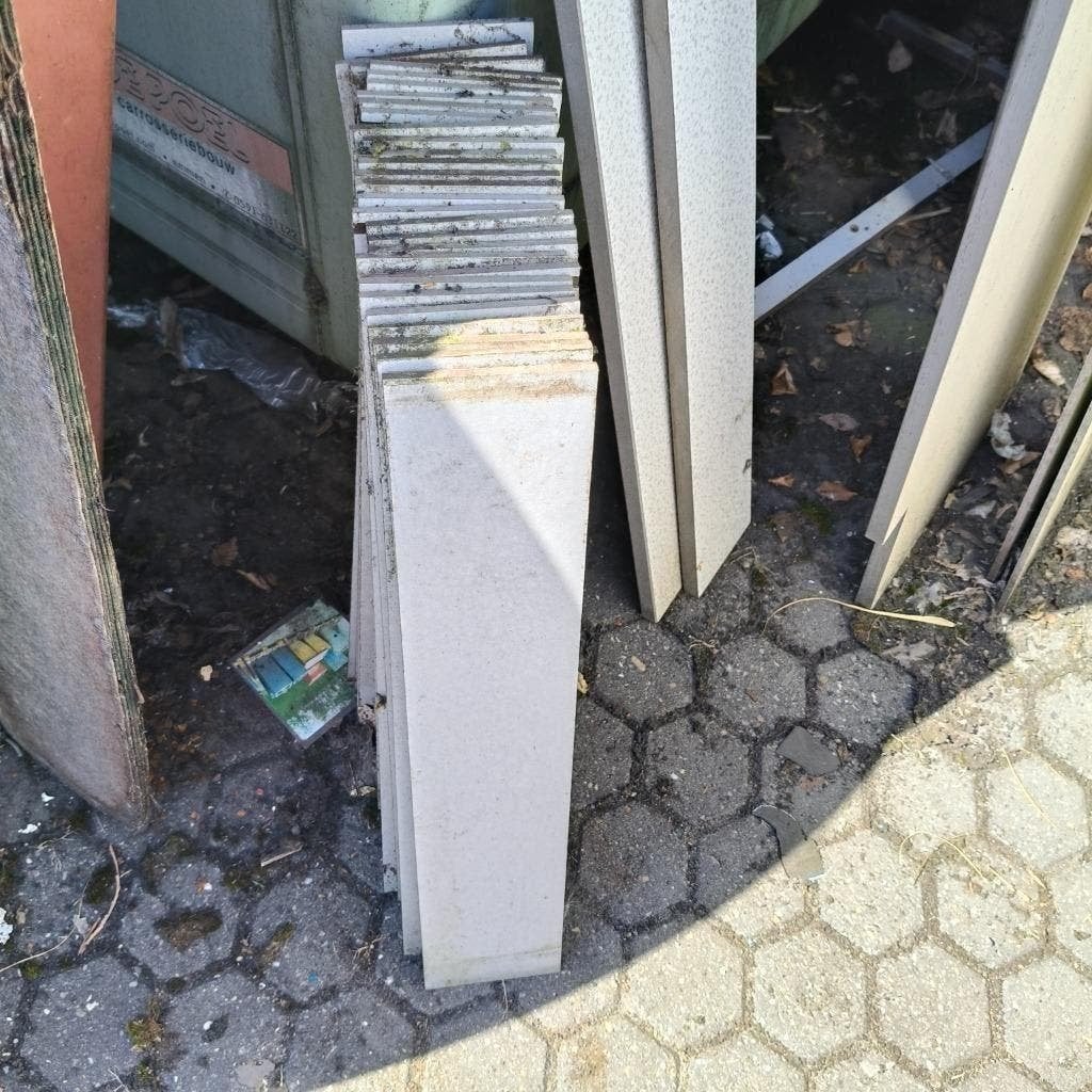 Trespa platen / stroken 54x10.5 cm, Ophalen, Gebruikt, X, X