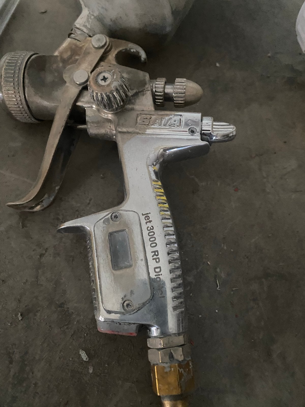 SATA Jet 3000 RP Digital verfspuit, Ophalen, Gebruikt, Verfspuit of Verfpomp