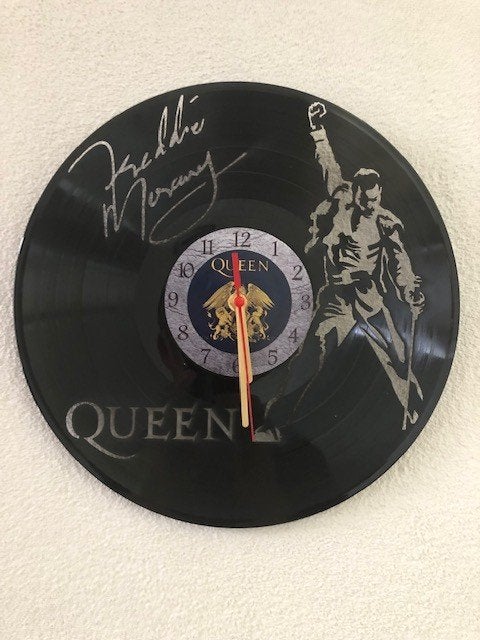 Freddy Mercury in vinyl klok, Cd's en Dvd's, Vinyl | Rock, Ophalen of Verzenden, Zo goed als nieuw, 12 inch, Poprock