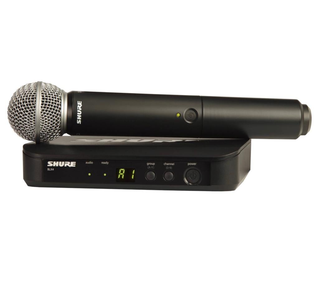Shure sm58 blx24e, Ophalen of Verzenden, Zo goed als nieuw, Zangmicrofoon