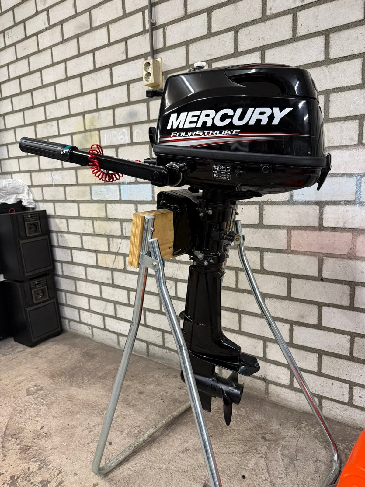 Mercury 4pk 4takt 2017 kortstaart incl externe tank, Watersport en Boten, Ophalen, Zo goed als nieuw, Benzine, Minder dan 5 pk