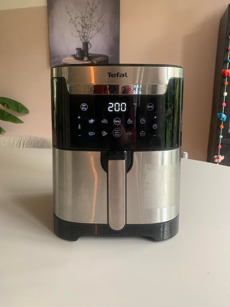 Tefal Easy Fry & Grill XXL Airfryer, Ophalen of Verzenden, Zo goed als nieuw, Airfryer XXL, 1500 gram of meer