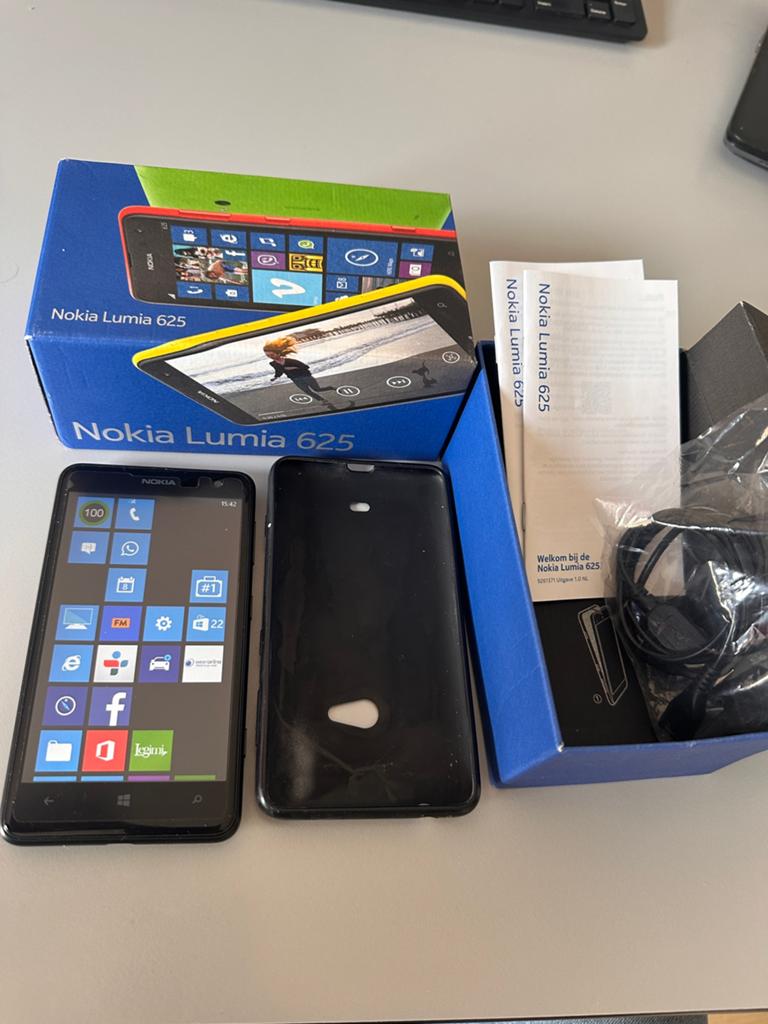 Tk Nokia Lumia 625, Telecommunicatie, Mobiele telefoons | Overige merken, Ophalen, Zo goed als nieuw, 6 megapixel of meer, Zonder abonnement