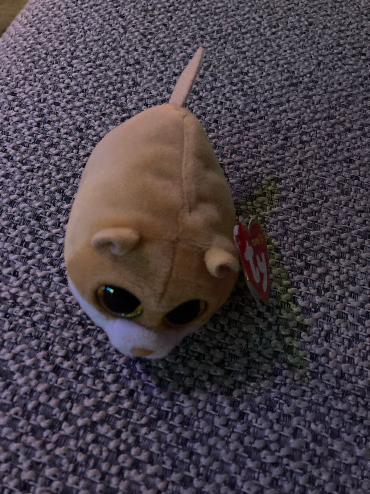 Ty Beanie Boo Hamster Pewee Knuffel, Kinderen en Baby's, Overige karakters, Hamster, Nieuw, Ophalen of Verzenden