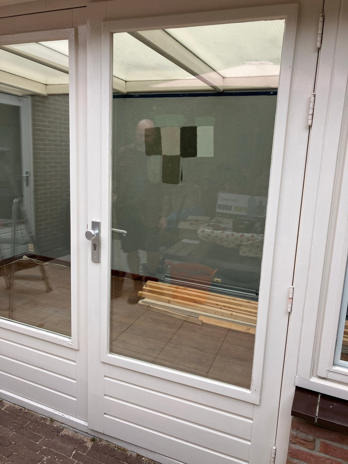 Buitendeuren, Doe-het-zelf en Verbouw, Ophalen, Gebruikt, 80 tot 100 cm, Buitendeur
