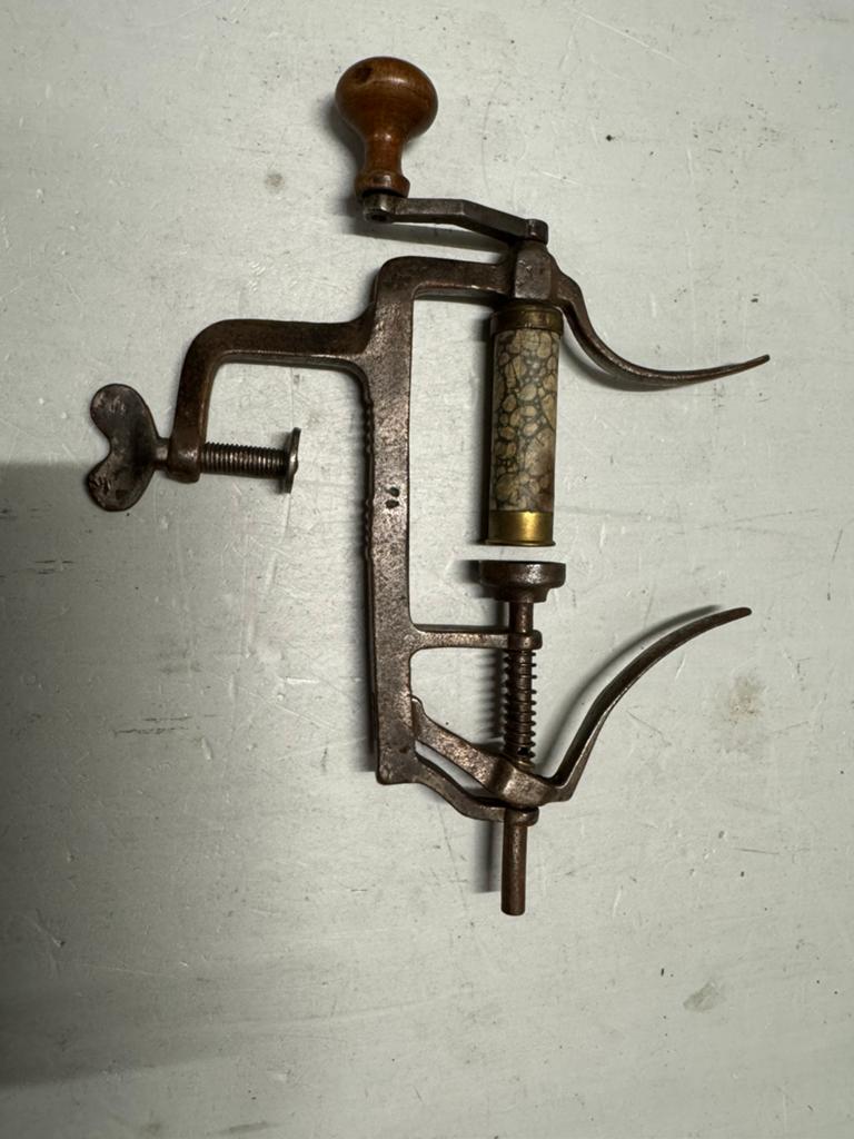 Hulzen sluiter antiek kal.16 verzamelen decoratie, Ophalen, Landmacht, Nederland, Hulzen of Bodemvondsten