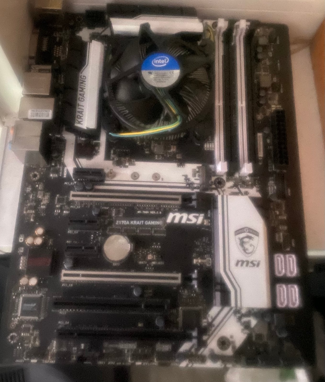 Z170A Krait Gaming, Intel i7-7700K CPU, Ophalen of Verzenden, Zo goed als nieuw, Intel, DDR