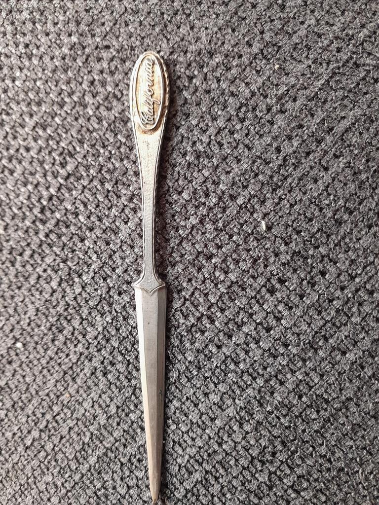 Vintage briefopener "California", Verzamelen, Overige Verzamelen, Ophalen of Verzenden, Gebruikt
