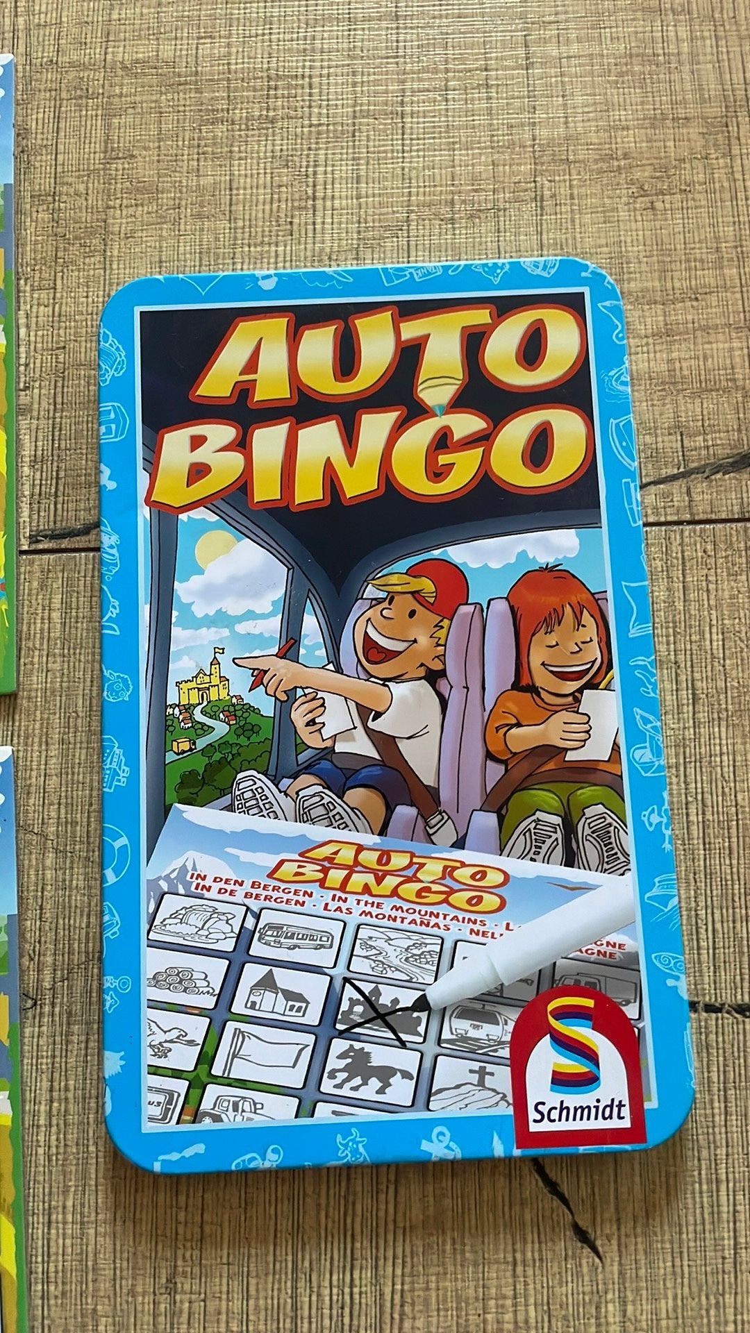 Blikje autobingo, Ophalen, Zo goed als nieuw