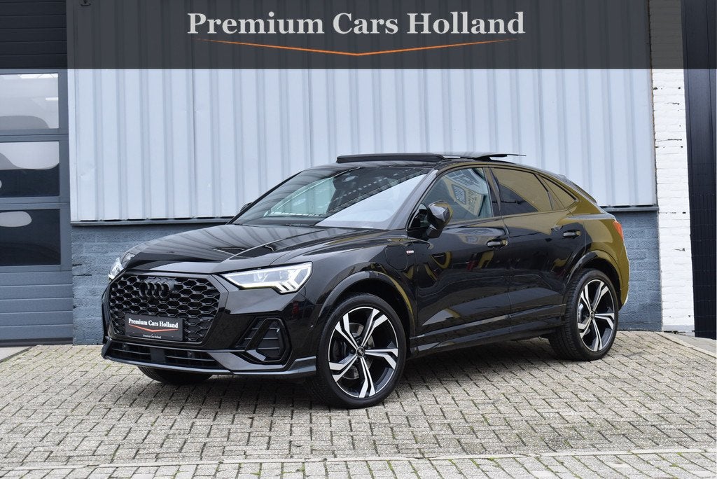 Audi Q3 Sportback 45 TFSI e S-Line 245 Pk Pano Sonos 360 Led, Gebruikt, Euro 6, Automatische klimaatregeling, Leder en Stof