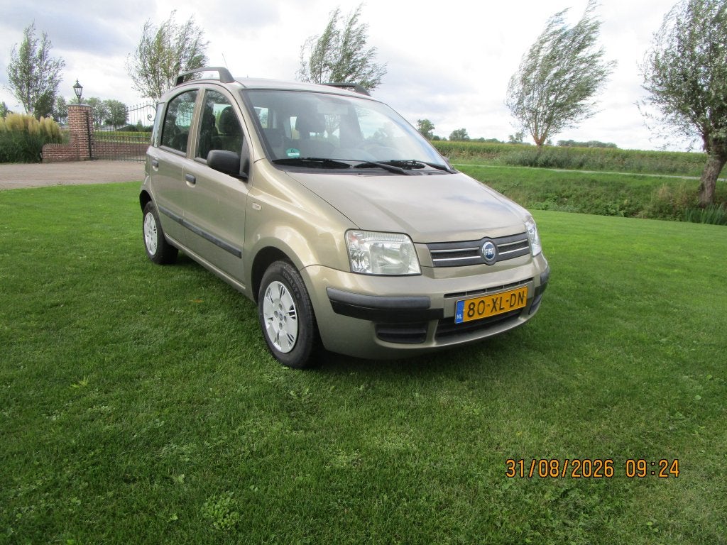 Fiat Panda 1.2 44KW 60PK 2007 Beige, Auto's, Voorwielaandrijving, Stof, Beige, Origineel Nederlands