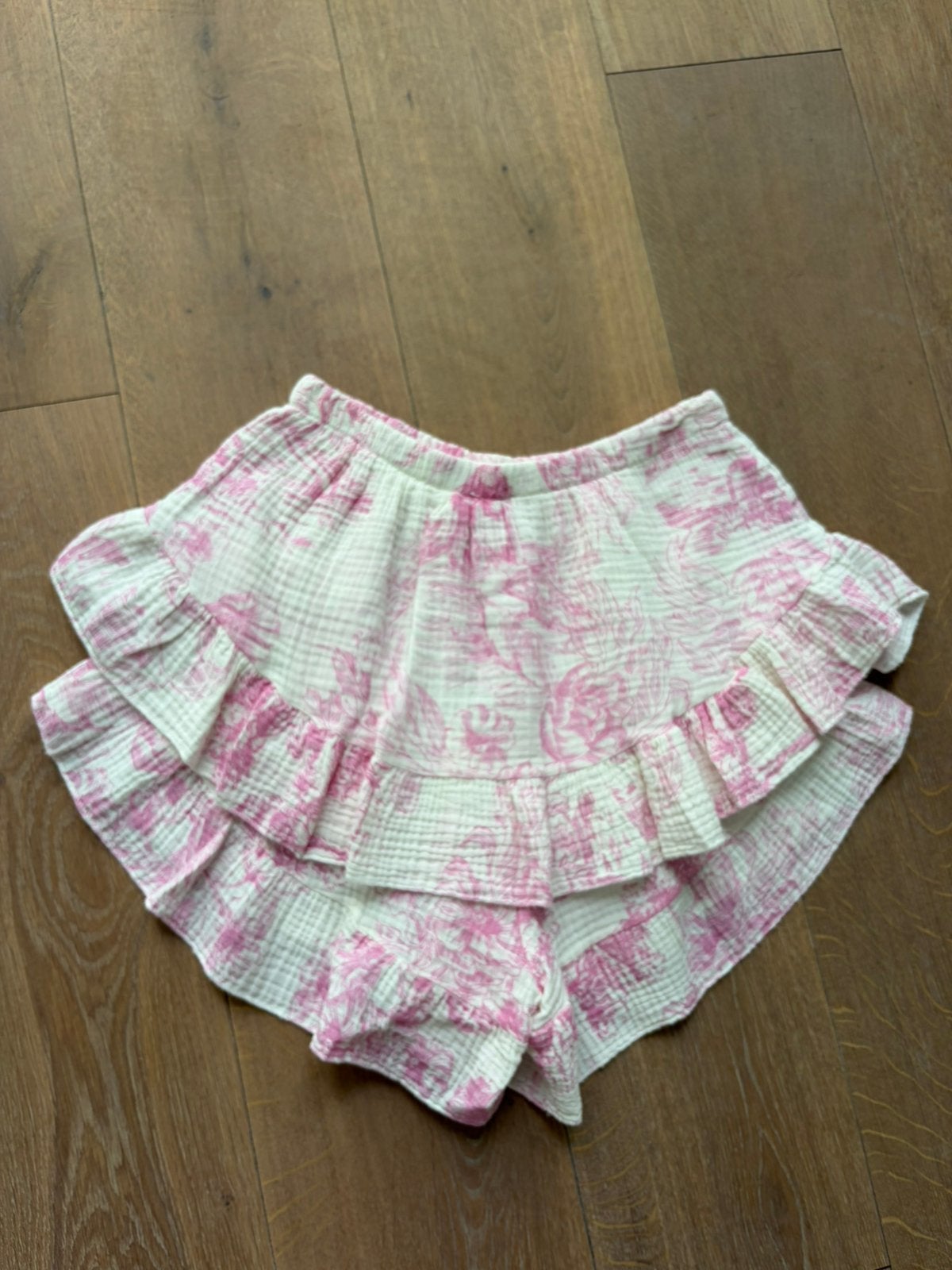 GARCONNE skort wit/roze mt TU, Verzenden, Parijs, Nieuw, Garconne