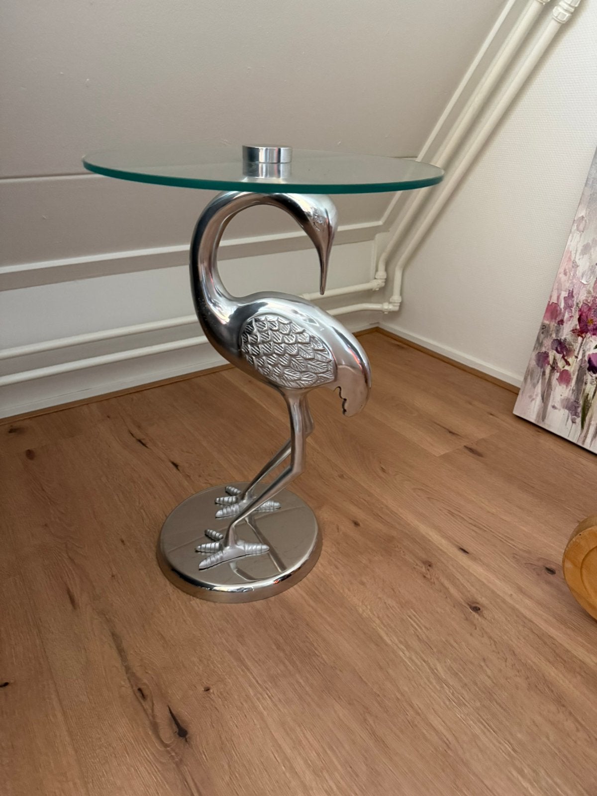 Dutchbone look bijzettafelt, 45 tot 60 cm, Minder dan 55 cm, Rond, Ophalen of Verzenden