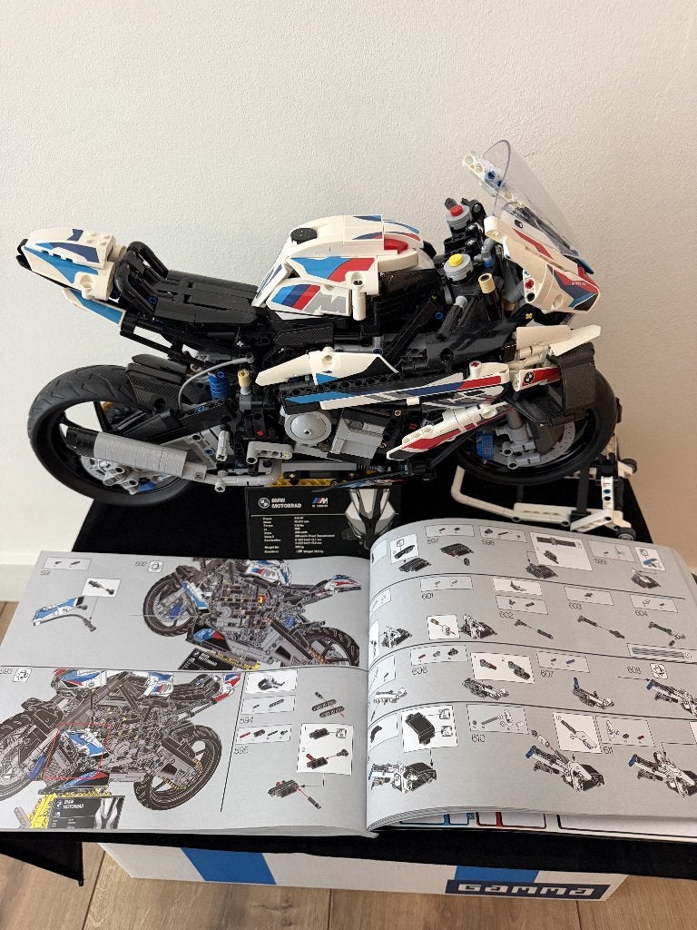 "Lego" like 42130 BMW motor M1000RR bouwstenen, Ophalen of Verzenden, Zo goed als nieuw, Overige merken