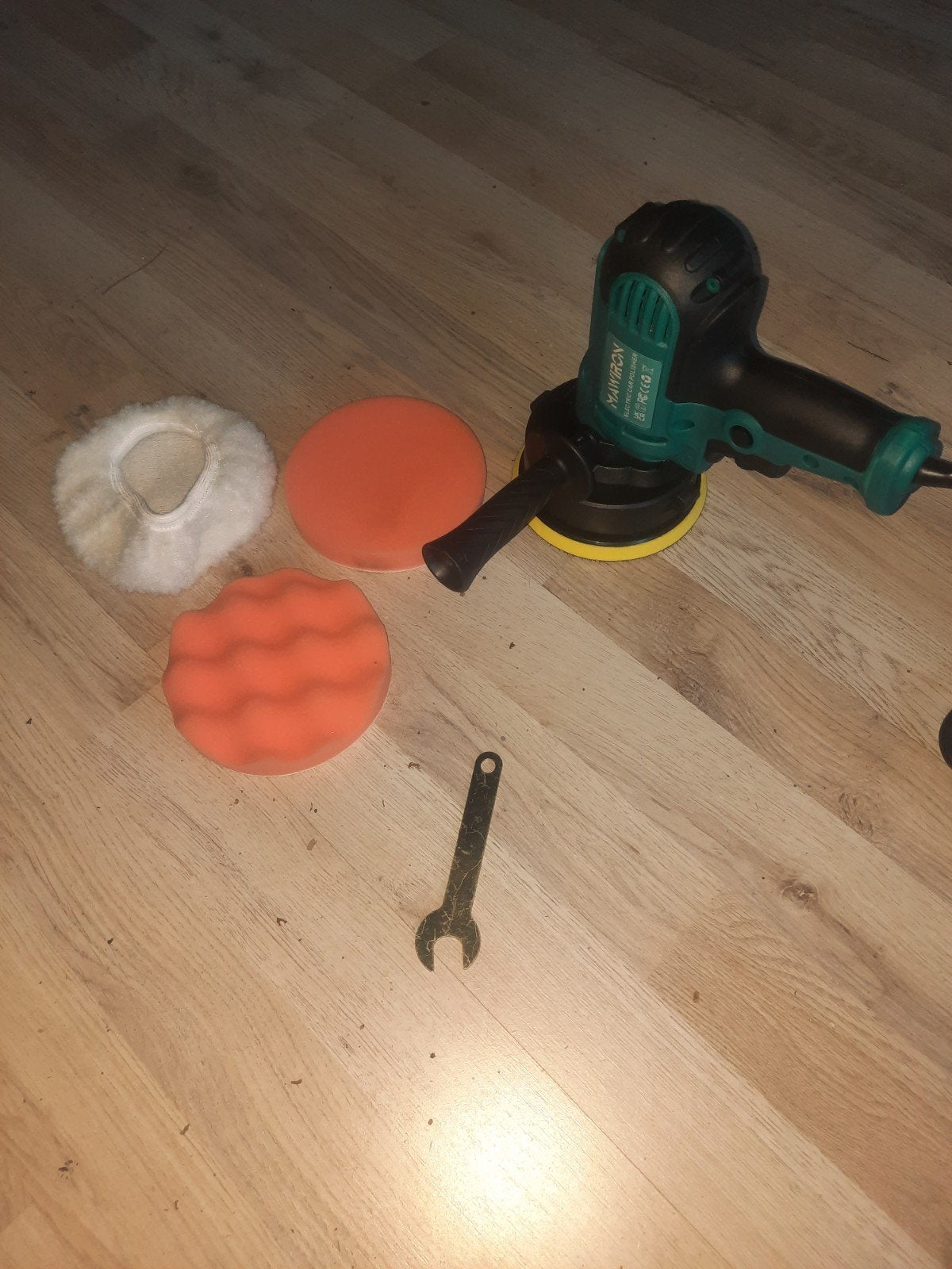 nieuwe polijstmachine mawiron, Ophalen