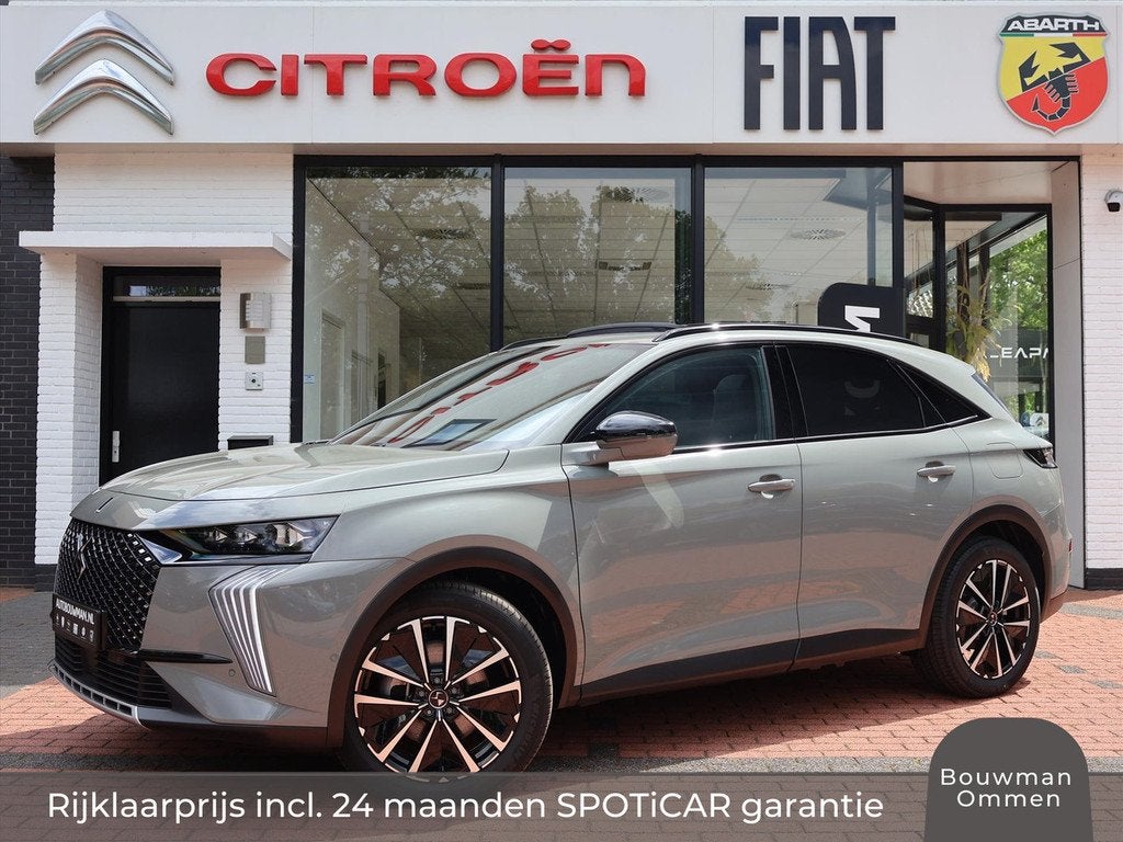 DS DS 7 E-Tense Plug-In Hybride 225PK e-EAT8 Automaat Ligne, Auto's, DS, Automaat, Gebruikt, 4 cilinders, Parkeersensor