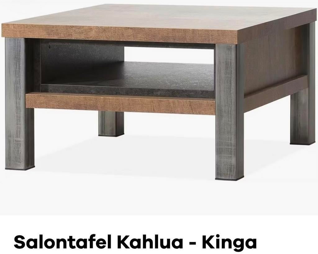 Salontafel Kahlua - Kinga - In goede staat, Ophalen, 50 tot 100 cm, Vierkant, 50 tot 100 cm