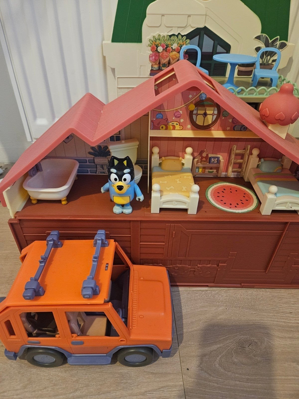 Bluey speelgoedset, Ophalen, Zo goed als nieuw