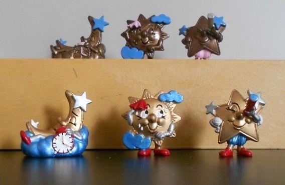 Kindersurprise Ferrero: Zon , Maan , Ster + Boven de wolken, Ophalen, Zo goed als nieuw, Overige typen