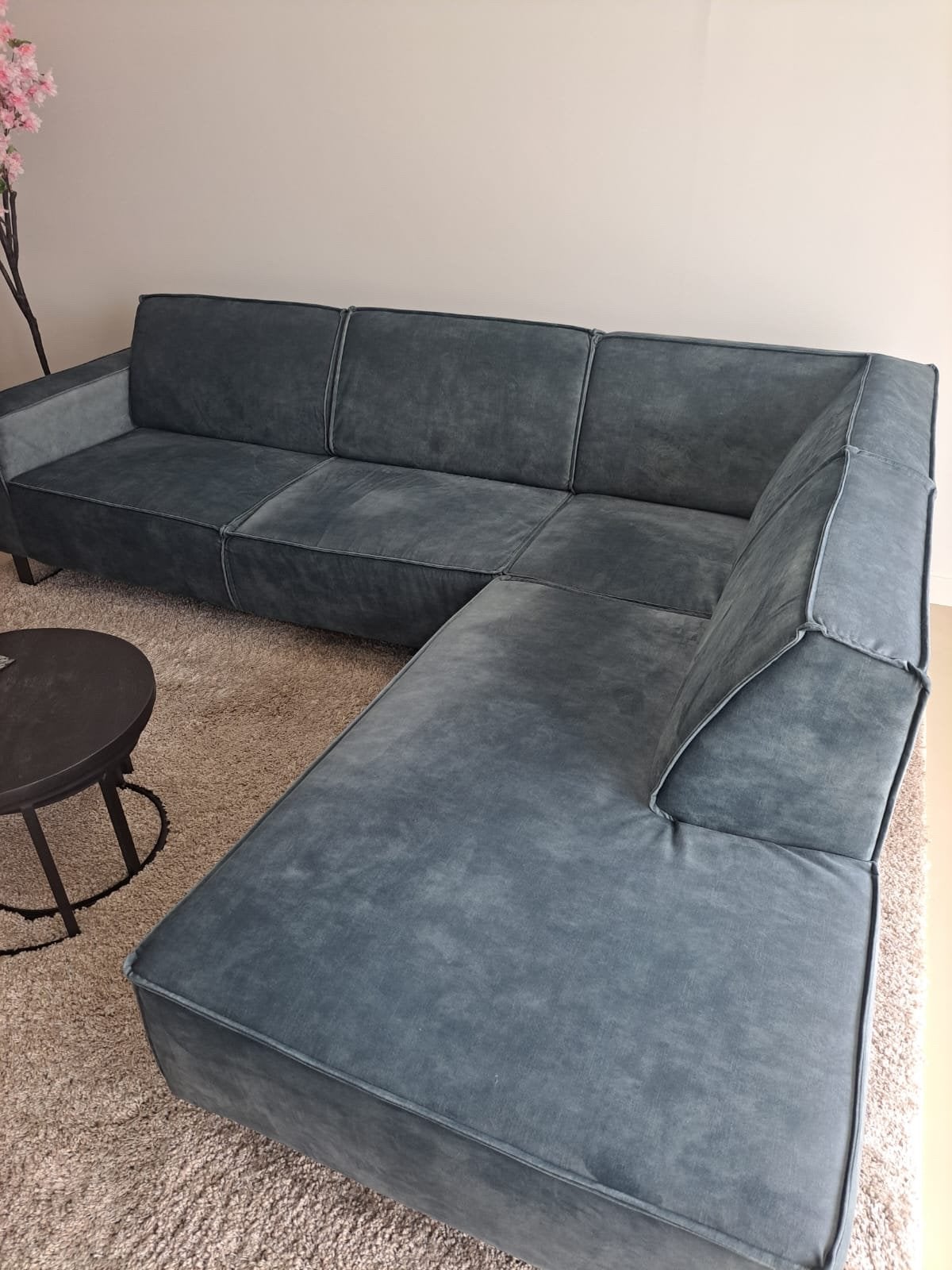 Moderne hoekbank / loungebank – Torre Ocean 14, Ophalen of Verzenden, Zo goed als nieuw, 150 cm of meer, Vierpersoons of meer