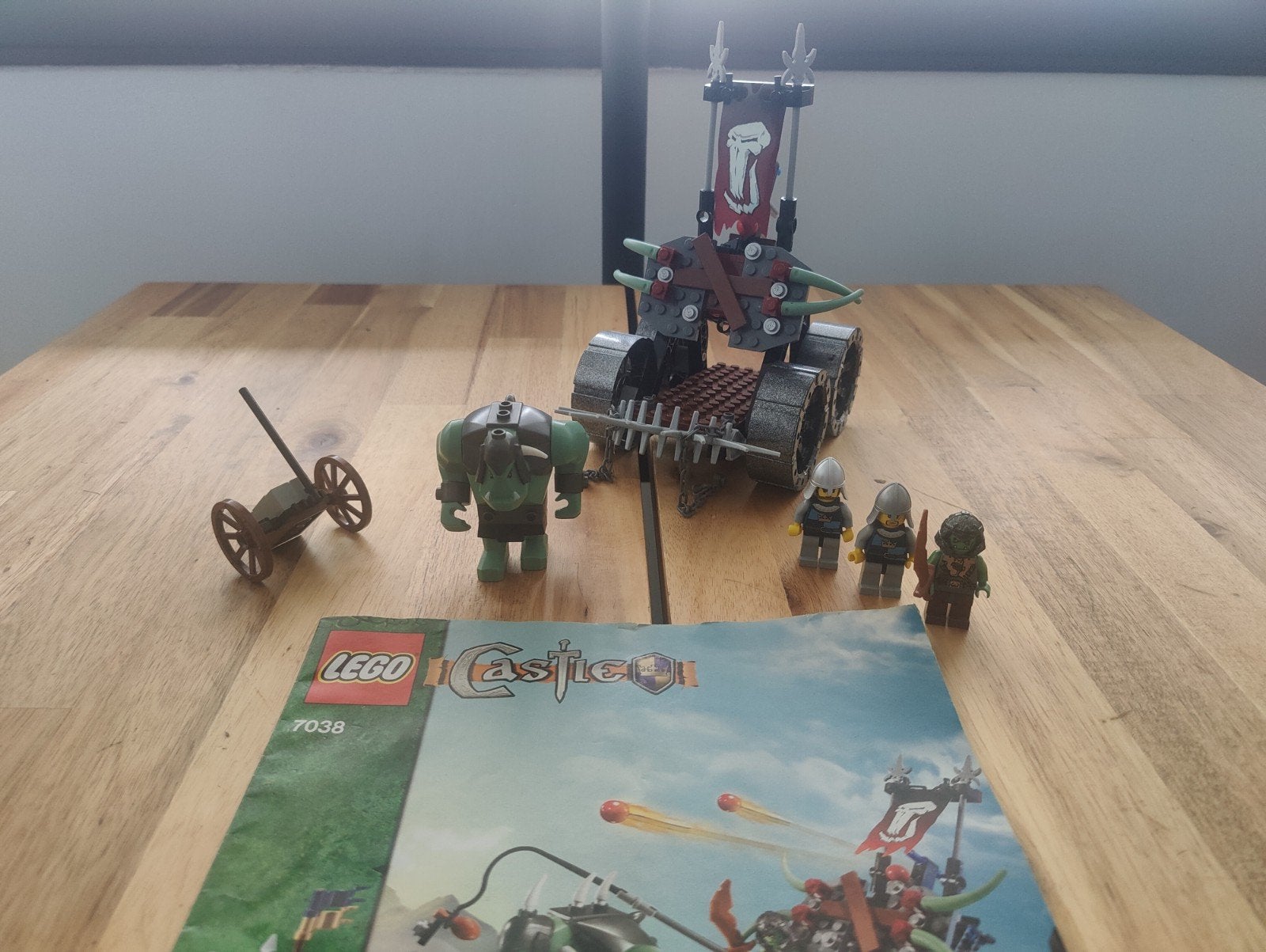 Lego 7038 Castle geschut, Ophalen of Verzenden, Gebruikt