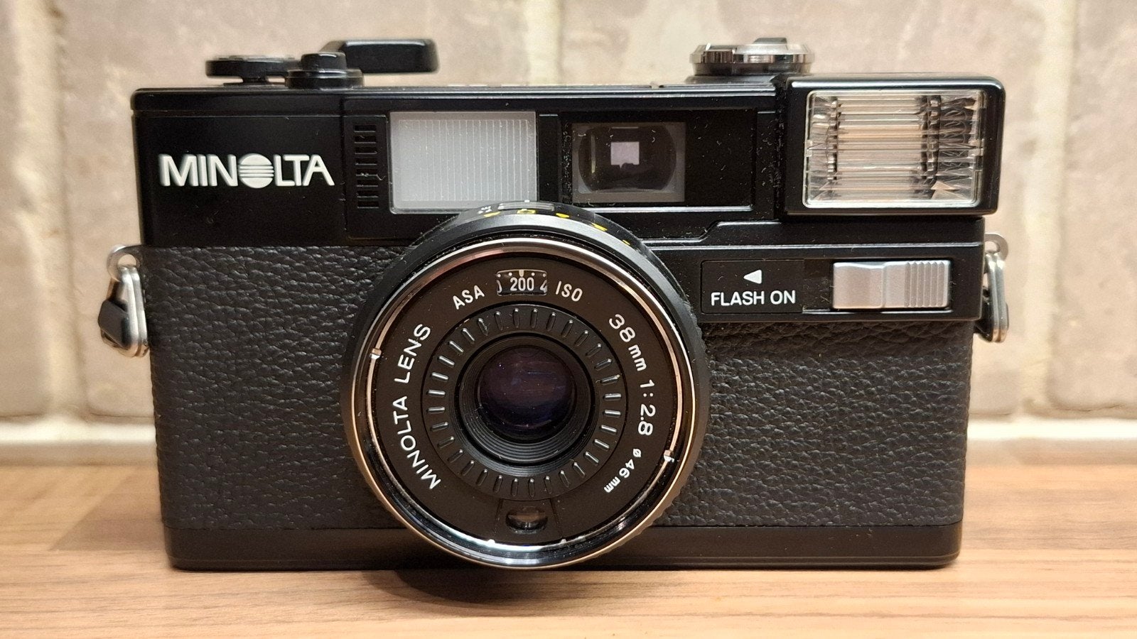 Minolta Hi-matic S2 analoge 35mm fotocamera., Audio, Tv en Foto, Ophalen of Verzenden, Zo goed als nieuw, Compact, Minolta