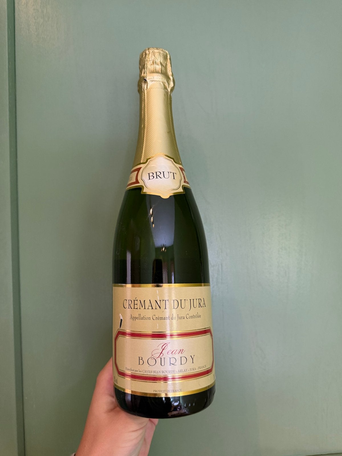 Crémant du Jura Brut 100% Chardonnay - Domaine Jean Bourdy, Verzamelen, Wijnen, Ophalen, Nieuw, Frankrijk, Witte wijn