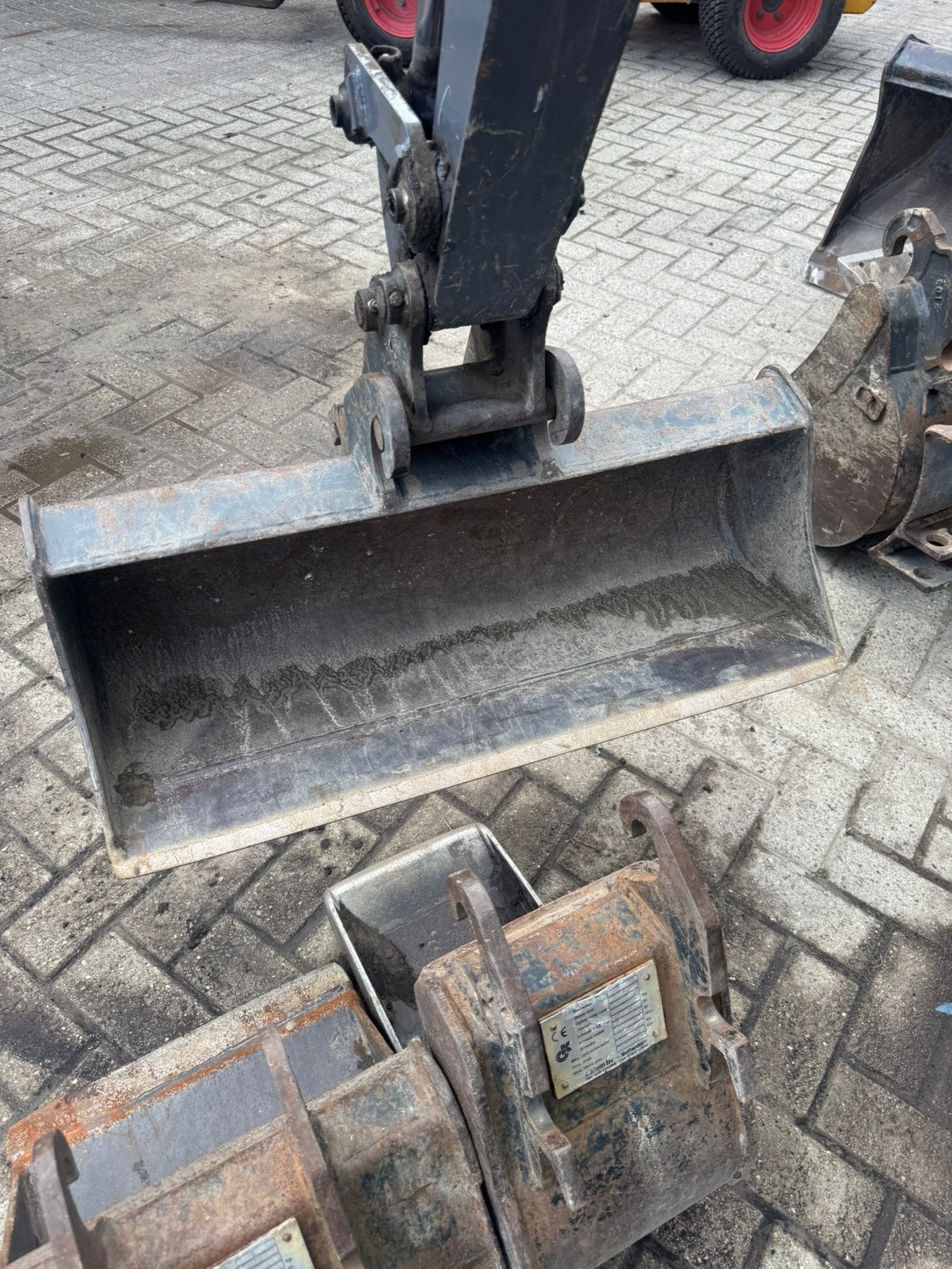 Bakkenset met snelwissel cw00, Ophalen