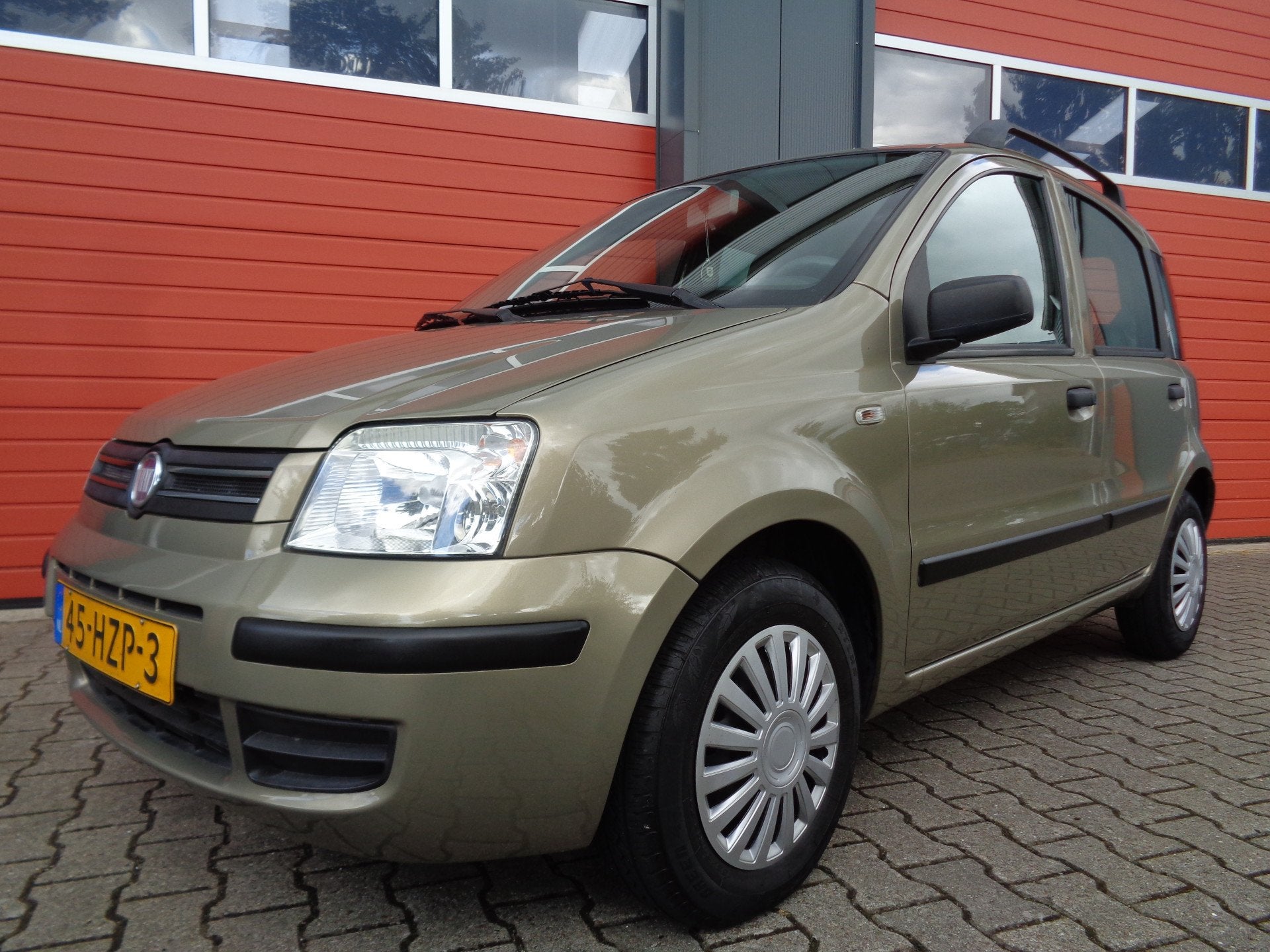 Fiat Panda 1.2 Edizione Cool Airco Hoge-Instap/Zit Trekhaak, Voorwielaandrijving, Gebruikt, 1242 cc, Beige