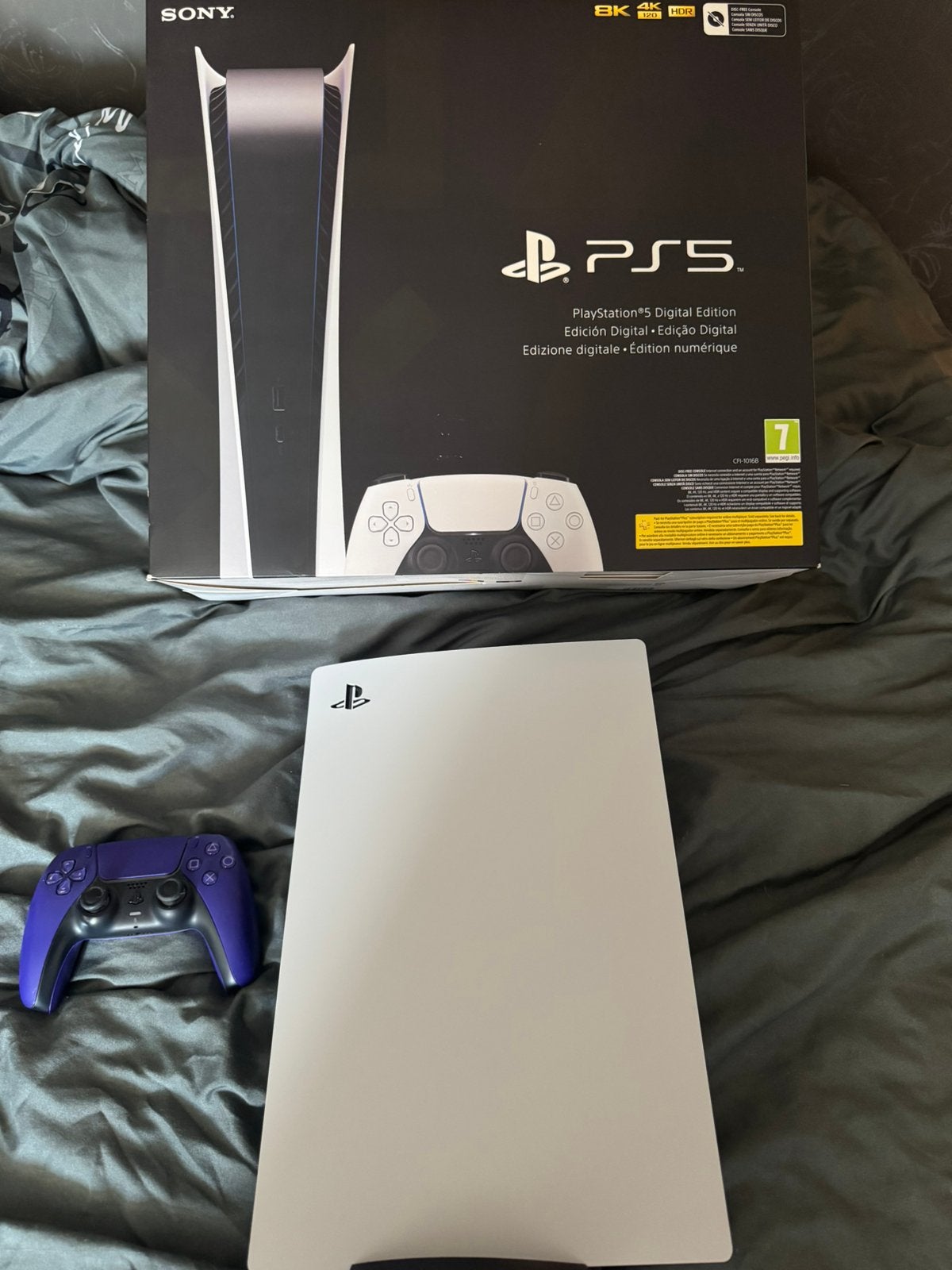 PlayStation 5 Digital Edition, Spelcomputers en Games, Ophalen of Verzenden, Zo goed als nieuw
