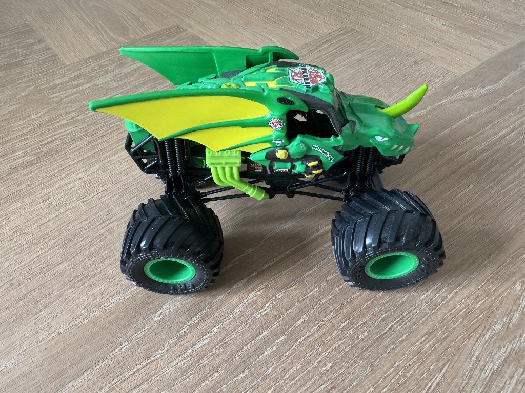 Monster Jam Dragonoid – grote monstertruck, Ophalen of Verzenden, Zo goed als nieuw
