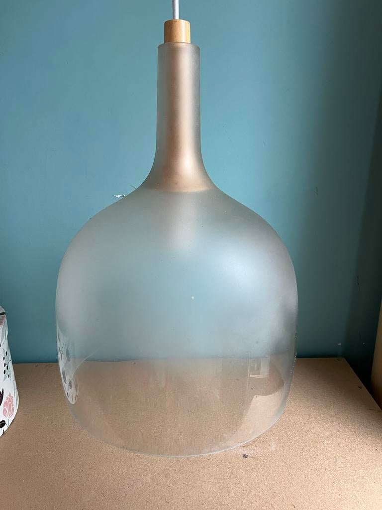 VTWonen Hanglamp - Frosted Glas, Ophalen of Verzenden, Gebruikt, Glas
