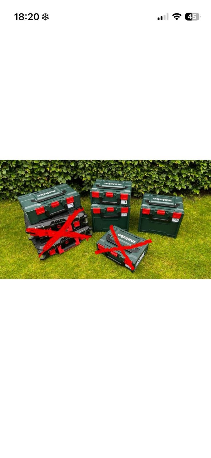 Metabo Metabox nieuw! 2x 340 / 2x 145 / 1x 165, Ophalen of Verzenden, Nieuw