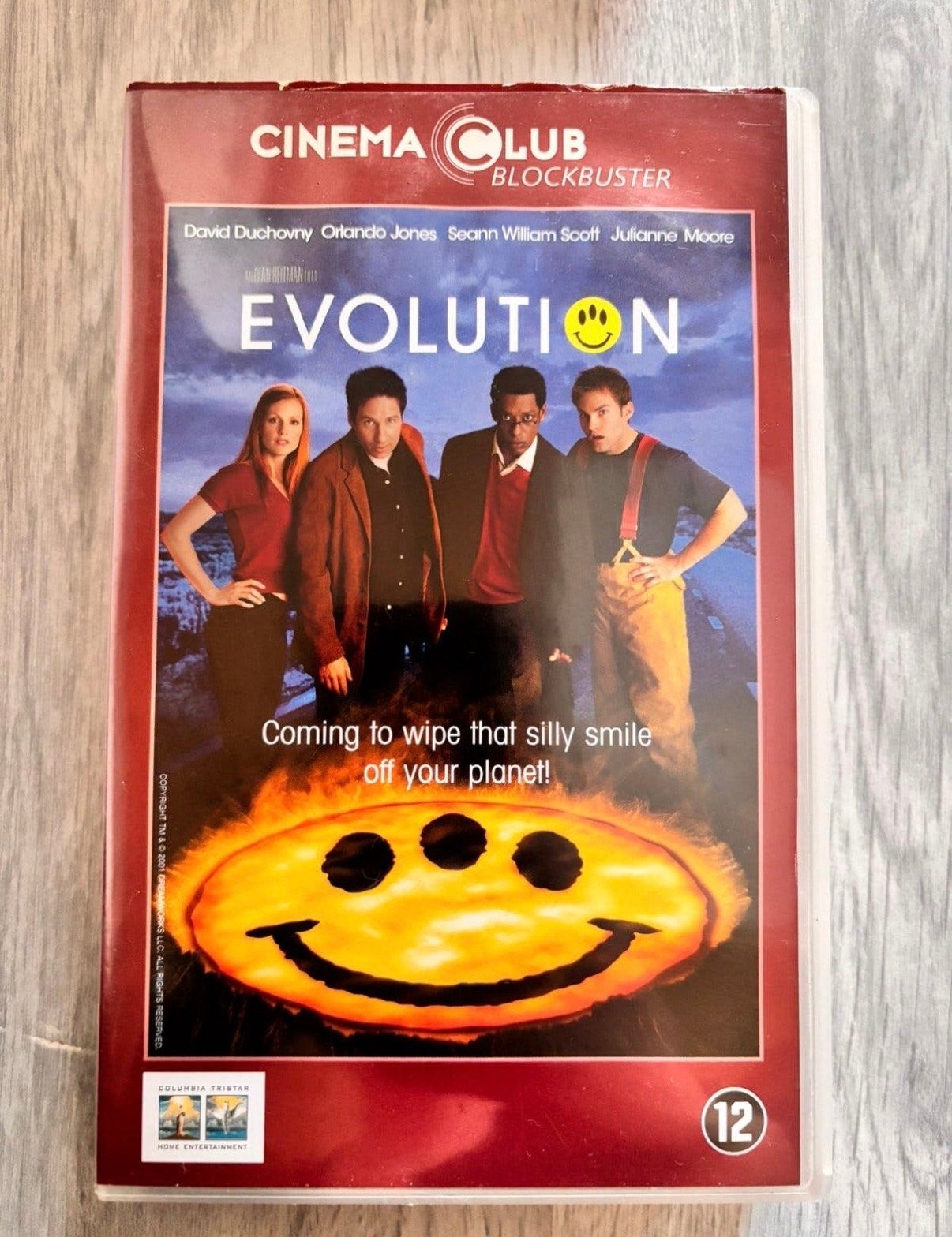 #3 Evolution VHS - Komedie/Science Fiction Film, Ophalen of Verzenden, Komedie, Vanaf 12 jaar, VHS