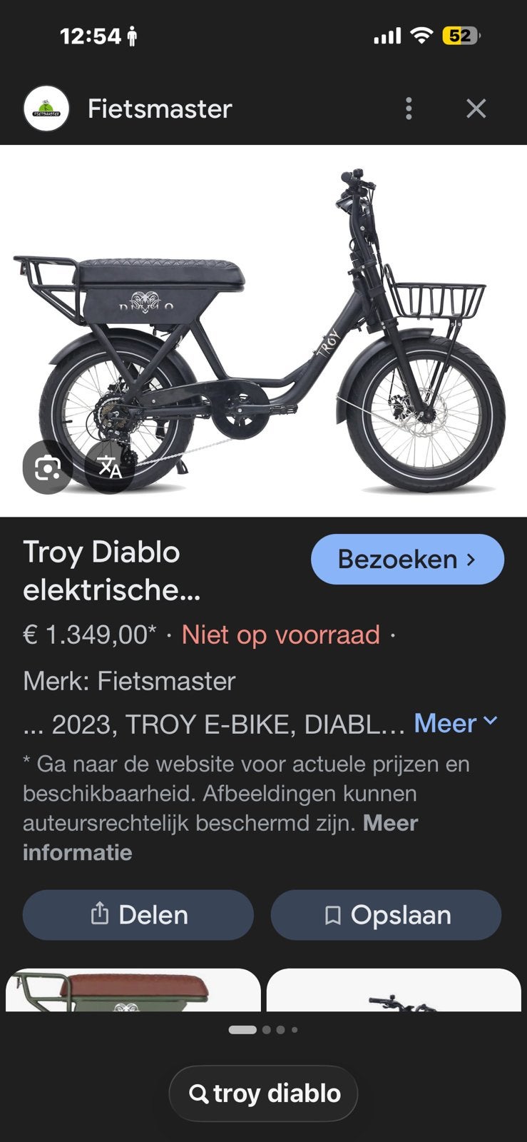 Fatbike, Zo goed als nieuw, 51 tot 55 cm, 30 tot 50 km per accu, Ophalen