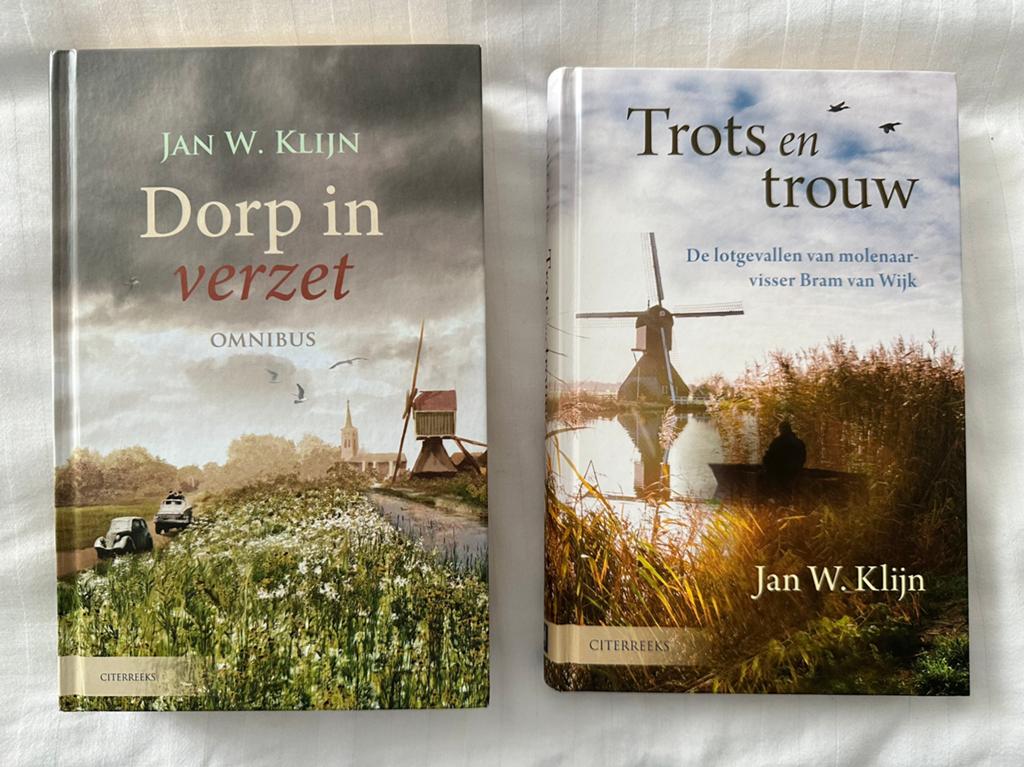 Jan W. Klijn - Dorp in (verzet dubbel roman),Trots en trouw, Noord-Brabant, Ophalen of Verzenden, Zo goed als nieuw, Jan W. Klijn