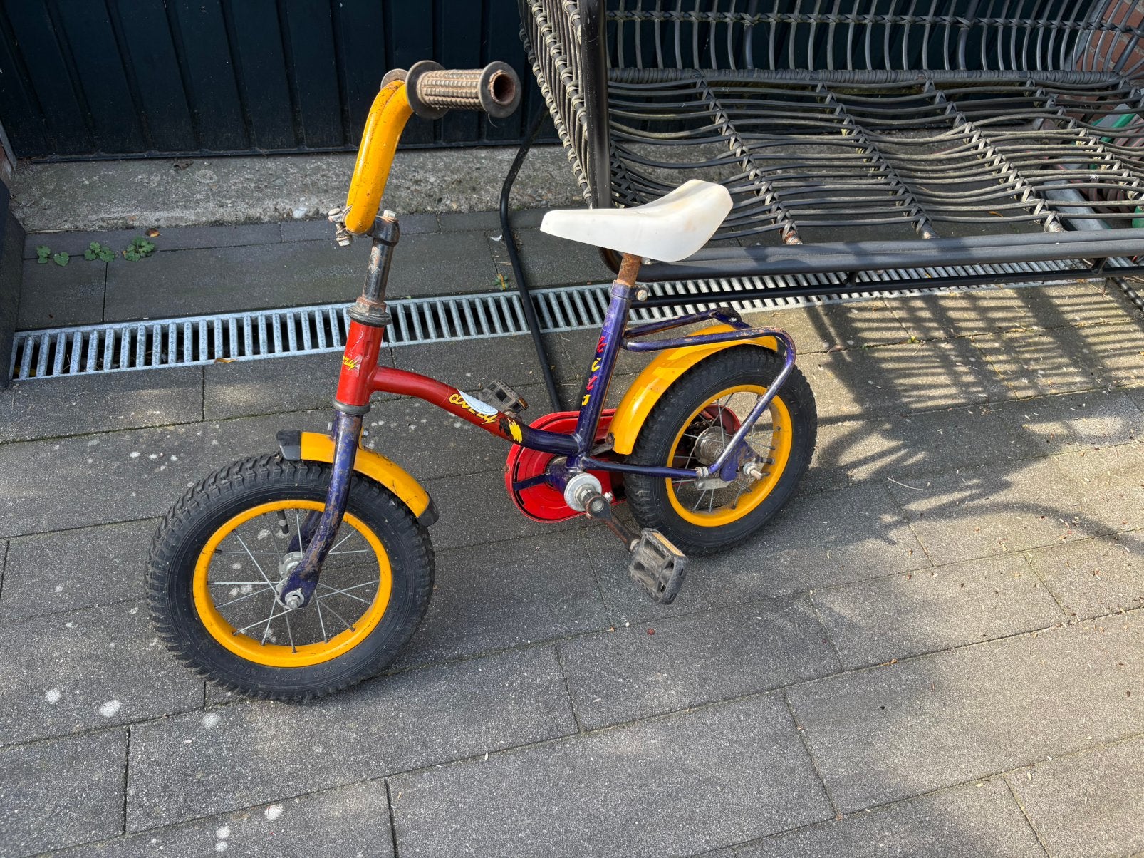 Stoer fietsje 12 inch, voor goed doel, Ophalen, Gebruikt, Terugtraprem, 14 inch of minder