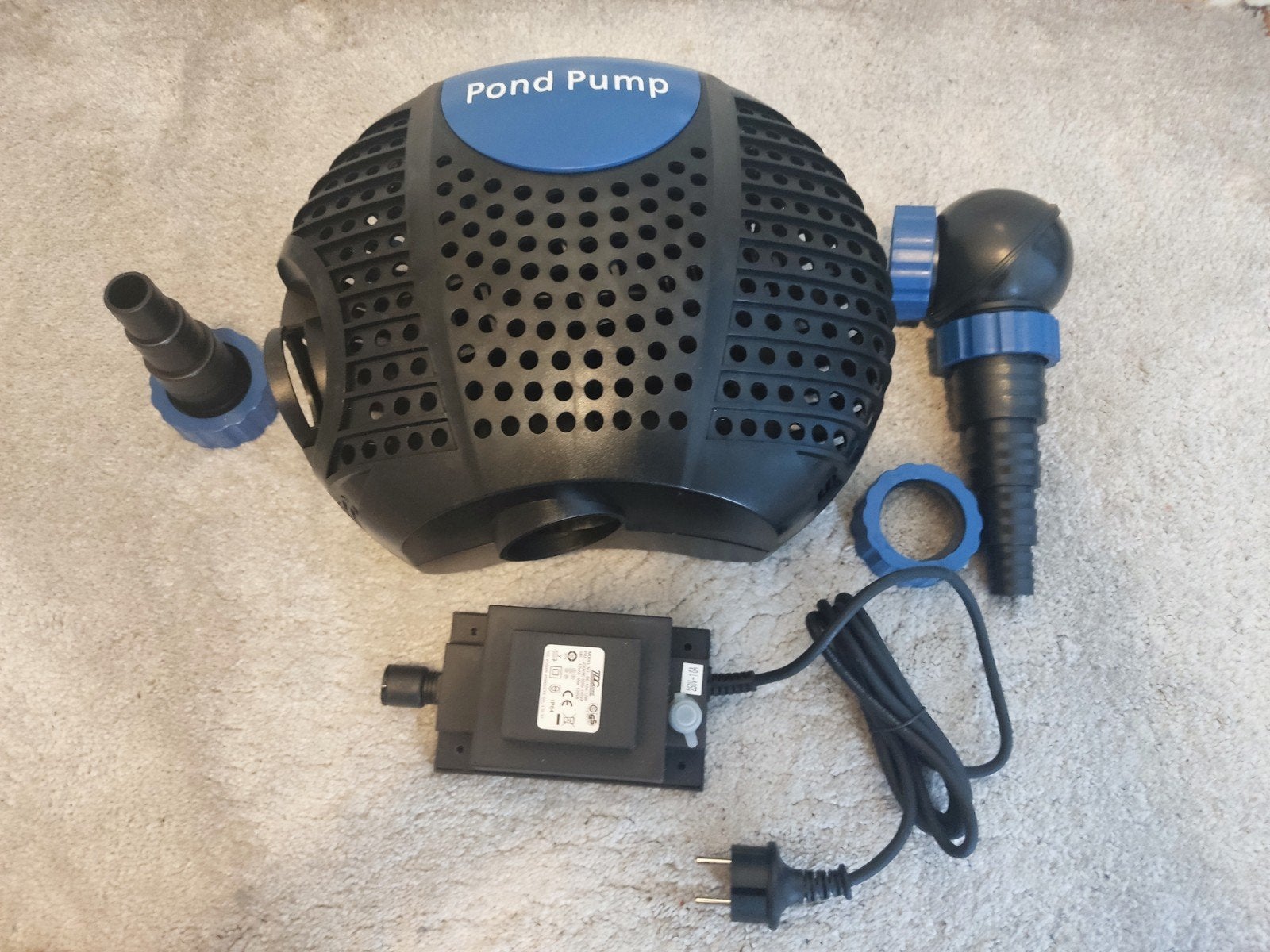 Nieuwe Vijverpomp Behuizing met Adapter en Koppelstukken, Ophalen