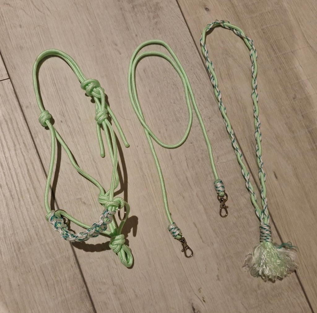 Hobbyhorse touwhalster set *glow in the dark* groen/wit, Ophalen of Verzenden, Nieuw, Jongen of Meisje