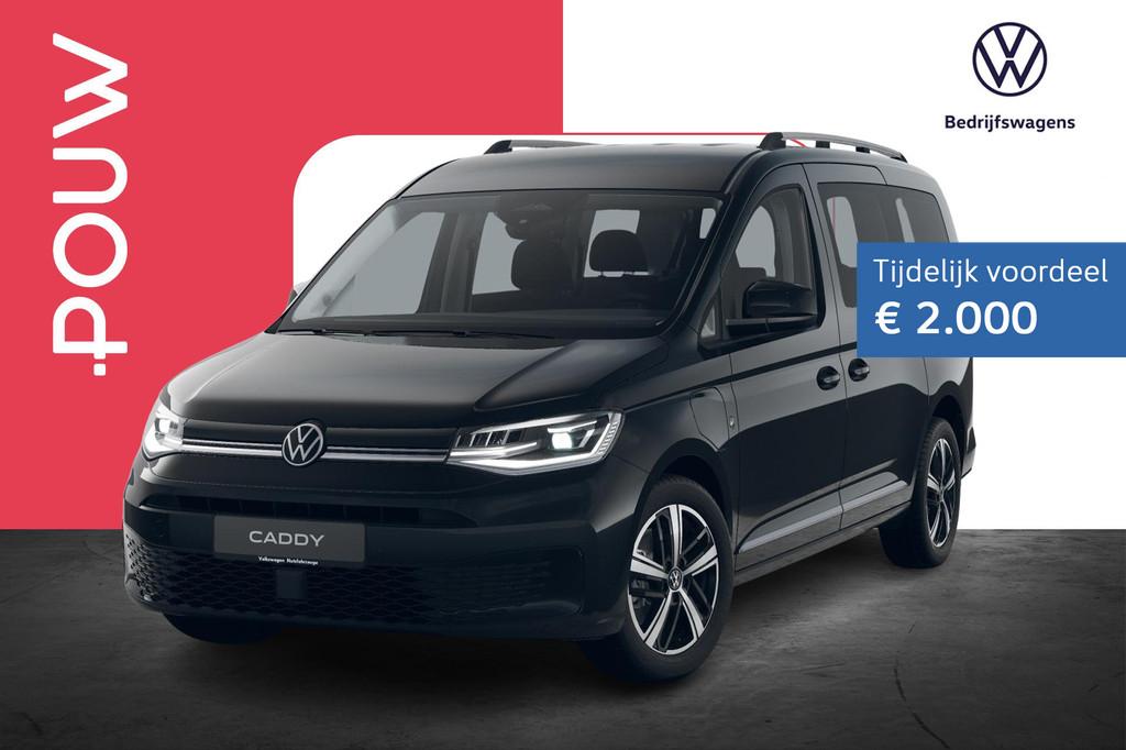 Volkswagen Caddy Kombi Maxi 1.5 TSI 150pk Hybride Style | Wi, Auto's, Volkswagen, 12 maanden, 1498 cc, Euro 6, 4 cilinders