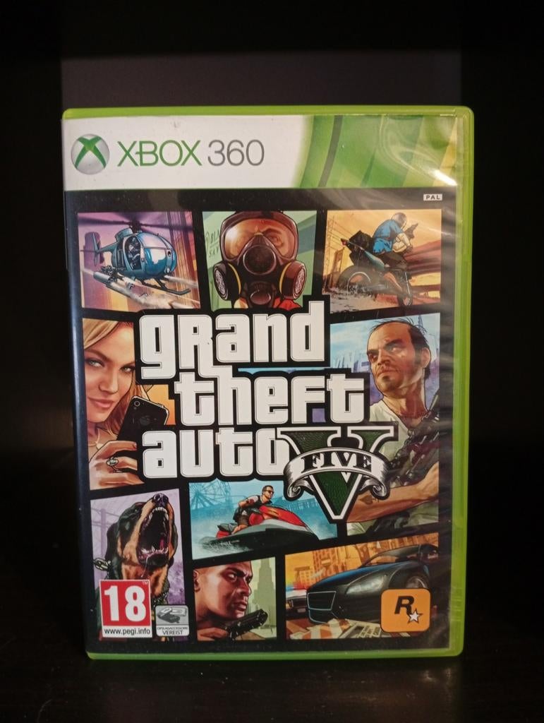 Grand Theft Auto V (GTA 5) - Xbox 360, Avontuur en Actie, Online, Gebruikt, Vanaf 18 jaar