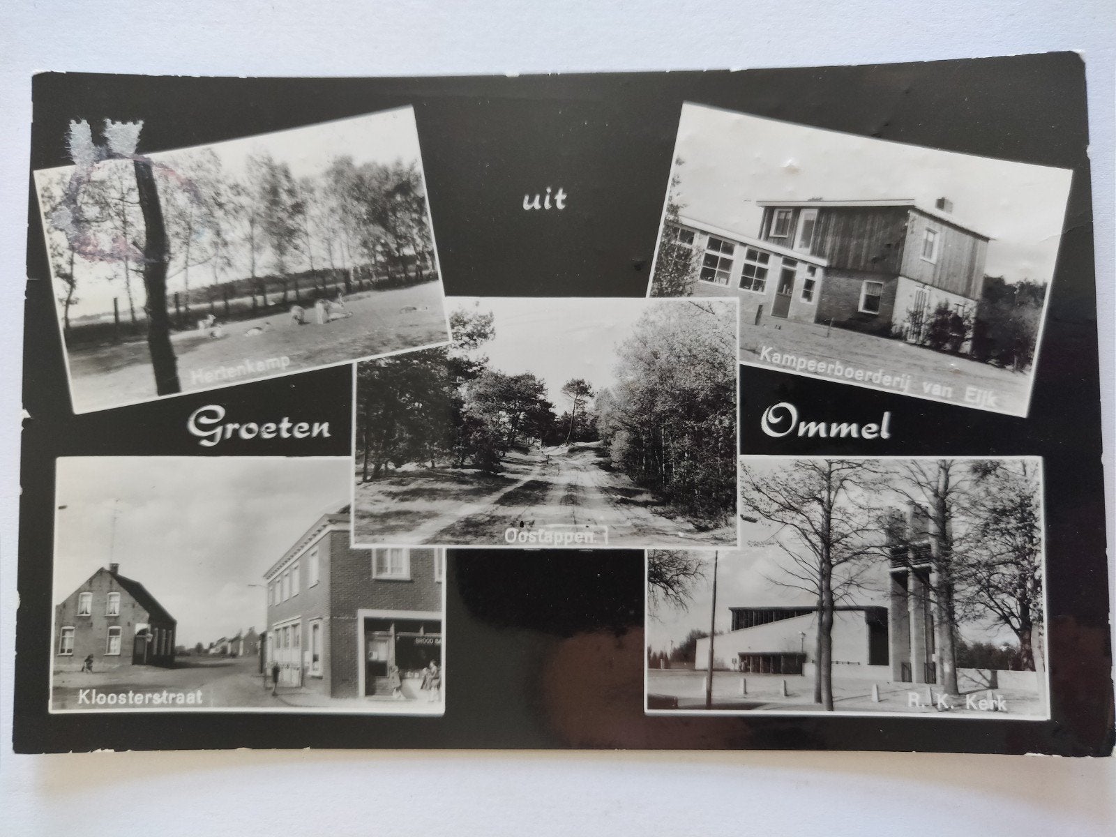 C1119 Ommel Asten, Verzamelen, Ansichtkaarten | Nederland, Ophalen of Verzenden, 1920 tot 1940
