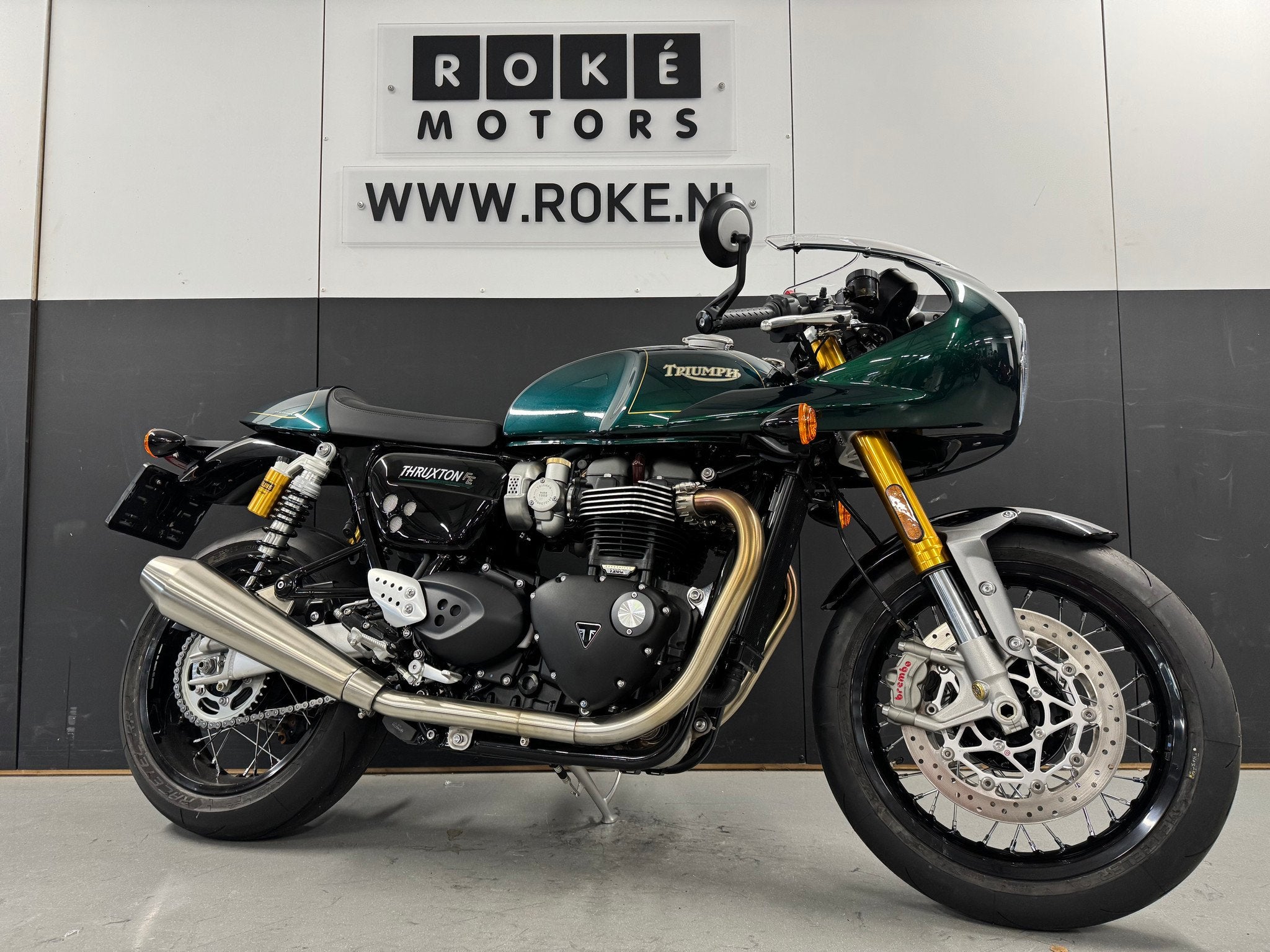 Triumph THRUXTON FINAL EDITION (bj 2024), Motoren, Bedrijf, Sport, 1200 cc