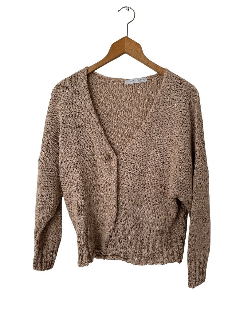 Fabiani Filippi vest M, Kleding | Dames, Maat 38/40 (M), Beige, Ophalen of Verzenden, Zo goed als nieuw