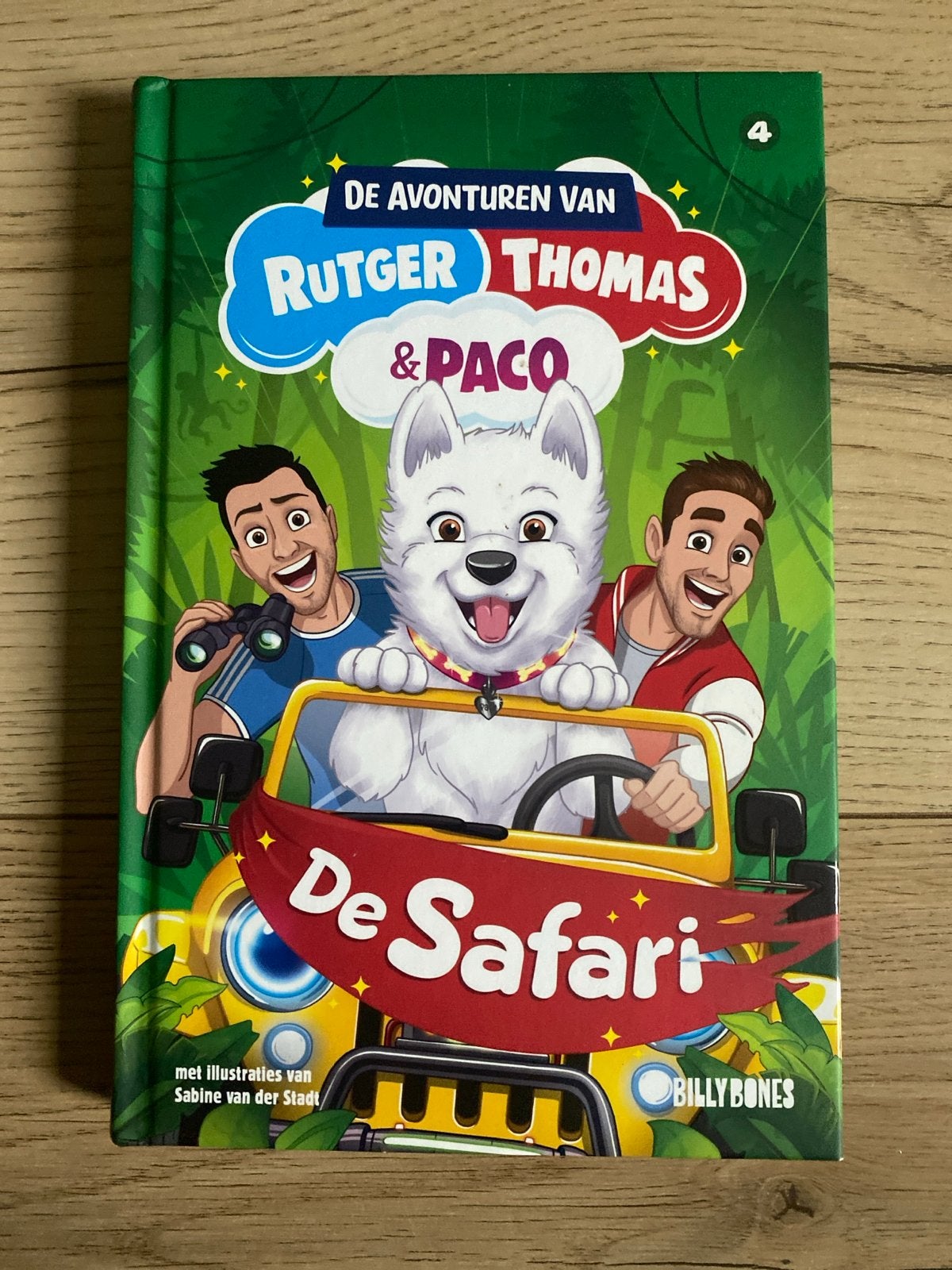 De Avonturen van Rutger, Thomas & Paco: De Safari, Verzenden, Zo goed als nieuw, Fictie algemeen