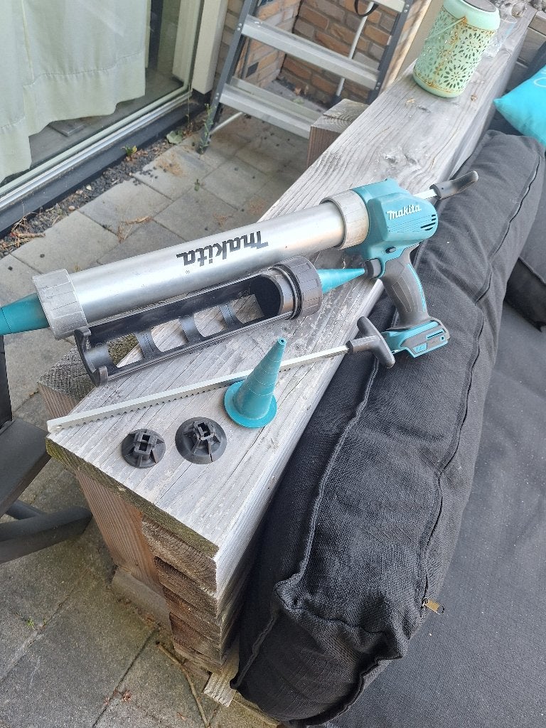 Makita kitspuit dcg180, Ophalen of Verzenden, Zo goed als nieuw, Kitspuit, Makita