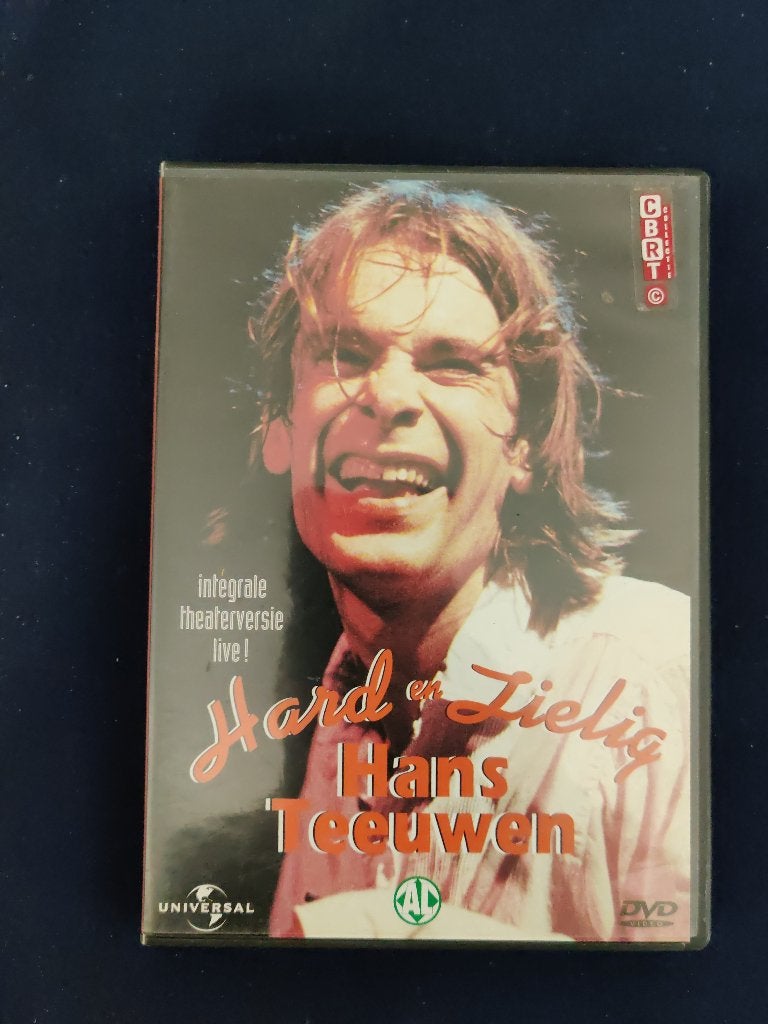 Hans Teeuwen - Hard en Zielig, Alle leeftijden, Ophalen of Verzenden, Zo goed als nieuw, Stand-up of Theatershow