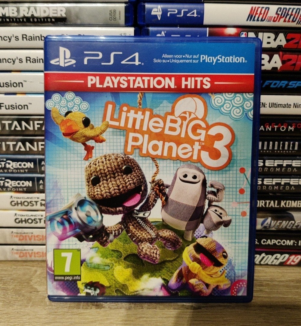 little big planet 3 playstation 4, 1 speler, Ophalen of Verzenden, Zo goed als nieuw, Vanaf 3 jaar