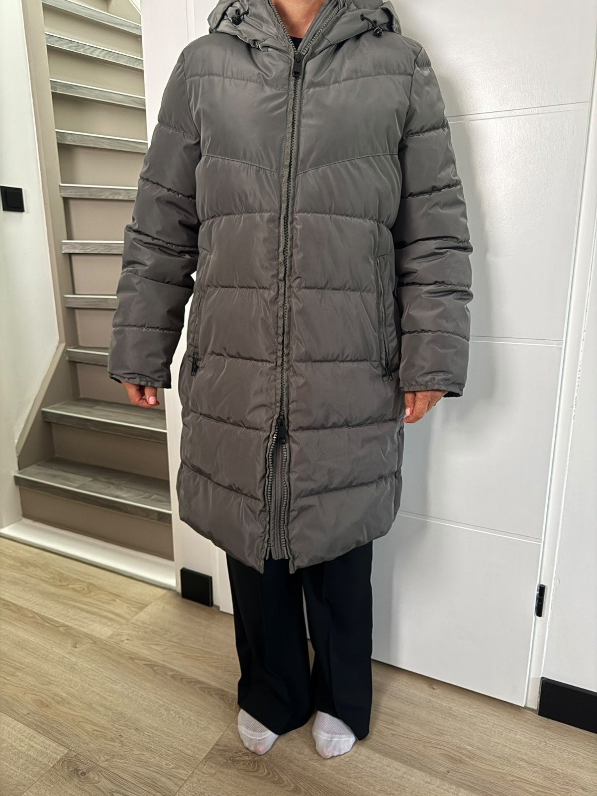 winterjas te koop, Maat 42/44 (L), Ophalen of Verzenden, Zo goed als nieuw, Covered